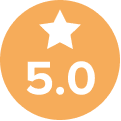 5.0 star review